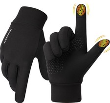 Winter Gloves for Men Women: Windproof, Lightweight, Anti-Slip, Touch Screen,...