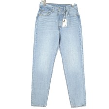 Levi's Vintage 501 Women Regular Tapered Jeans Light Wash W27 L31