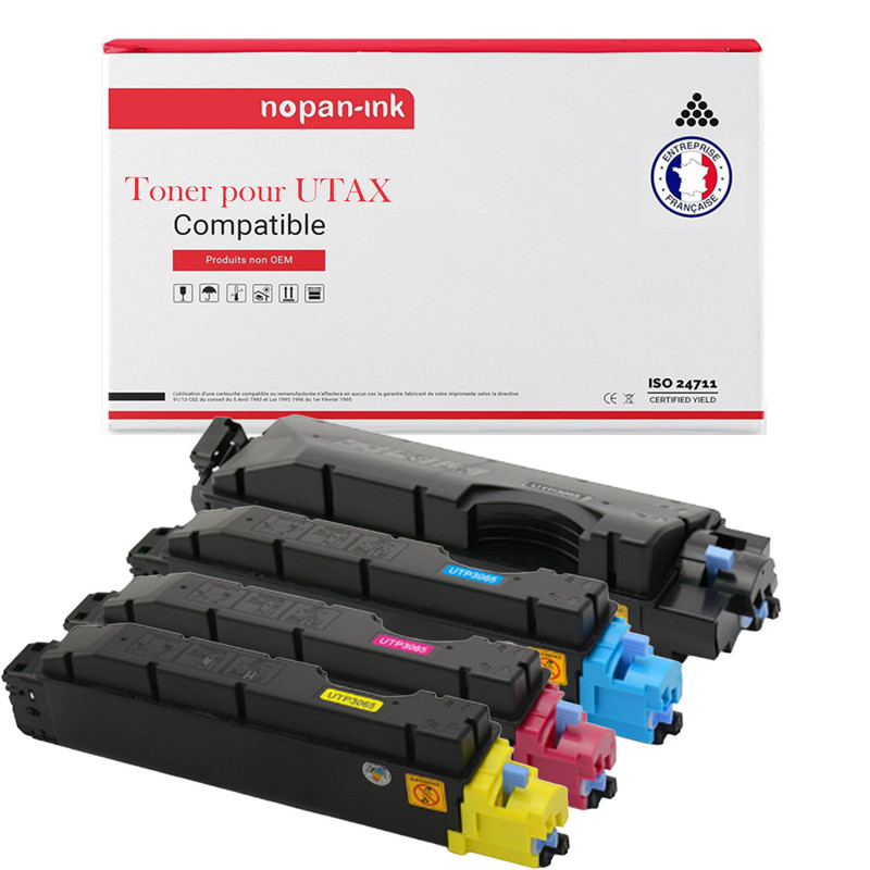 Toner UTAX PK-5011PK4 multicolore pour renouveler les consommables des imprimantes Triumph-Adler