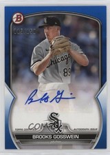 2023 Bowman Paper Prospect Blue Border 115/150 Brooks Gosswein #PPA-BG Auto b4d