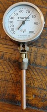 Trerice 52-2.3 Dial 0-100 F Thermometer/