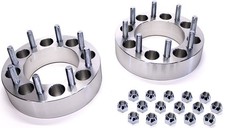 Jegs 8-lug Wheel Spacers 2 In. Thick For 2001-2010 Gm 2012-2014 Dodge 2500 Jegs 8-lug Wheel Spacers 2 In. Thick For 2001-2010 Gm 2012-2014 Dodge 2500