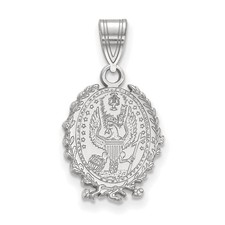 Sterling Silver Georgetown U Medium Crest Pen...
