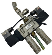 SMC EVF5220-5Y0B-03F SOLENOID VALVE EVF52205Y0B03F 0.1-0.9MPa 🎯