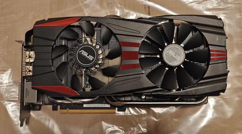 ASUS STRIX GTX 780 DirectCU II OC 3GB GDDR5 Graphics Card - Repasted