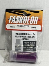 PARMA FASKOLOR 40216 FASGLITTER GRAPE GLITTER Paint For Clear RC Cars Trucks