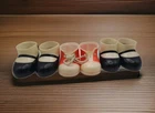 "Lot of 3 Vintage Hard Plastic Doll Shoes Fits Cabbage Patch Kids & Simliar 80s