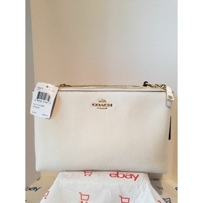 Coach F38273 Pebble Leather Lyla Crossbody - IM/Chalk | eBay