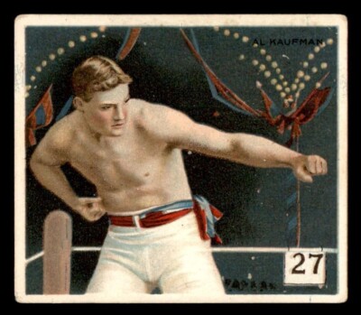 1910 T218 Champions Boxing #75 Al Kaufman (Boxer) VG *e9