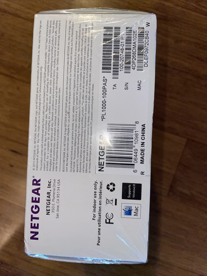 NETGEAR  PL1000100PAS 1000 Mbps Gigabit Port - Image 3 of 4