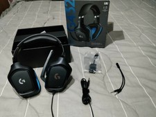 Logitech G432 Cuffie Gaming Audio Surround 7.1 Sovraurali - Nere  (981-000770) | Acquisti Online su eBay