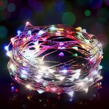 USB Powered 20/50/100 LED Copper Wire Fairy String Lights Party Decor 2M/5M/10M