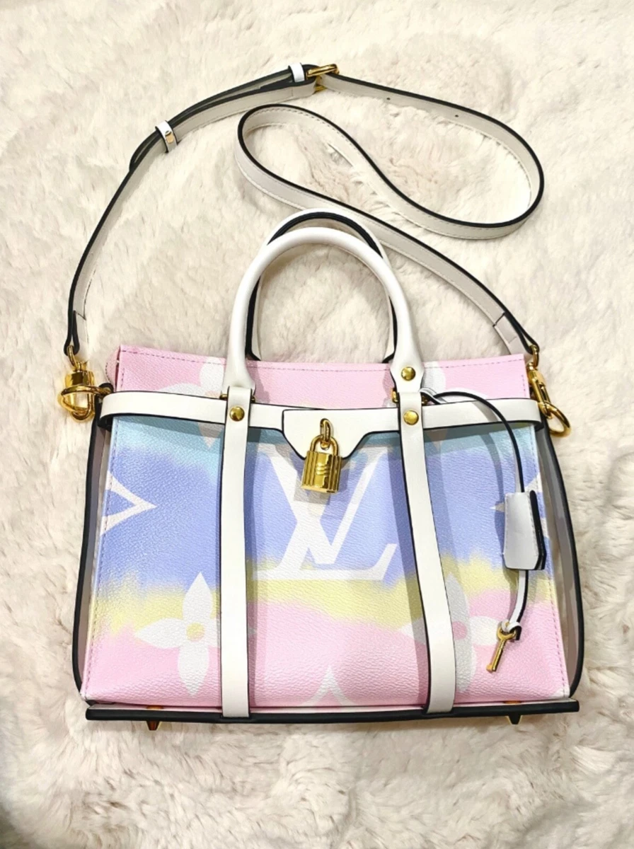 Louis Vuitton Toiletry 26 Escale Pastel Pochette With Strap & Encasement