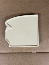 Cream LEAF GUARD Aluminum SEAMLESS Gutter RIGHT End Cap 08507N BS7
