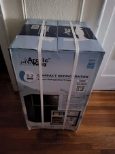 Arctic King ARM32D5ASL 3.2 Cu ft Two Door Compact Refrigerator with Freezer