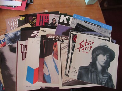 #ad lot of 21 45 record sleeves SLEEVES ONLY $16.00