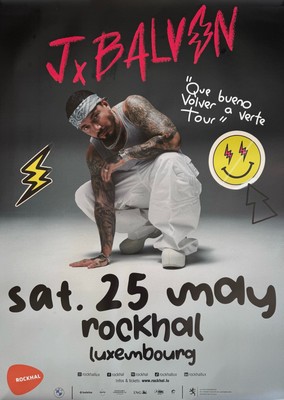 J Balvin - Que Bueno Volver A Verte Tour 2024 - 60x80cm - Poster