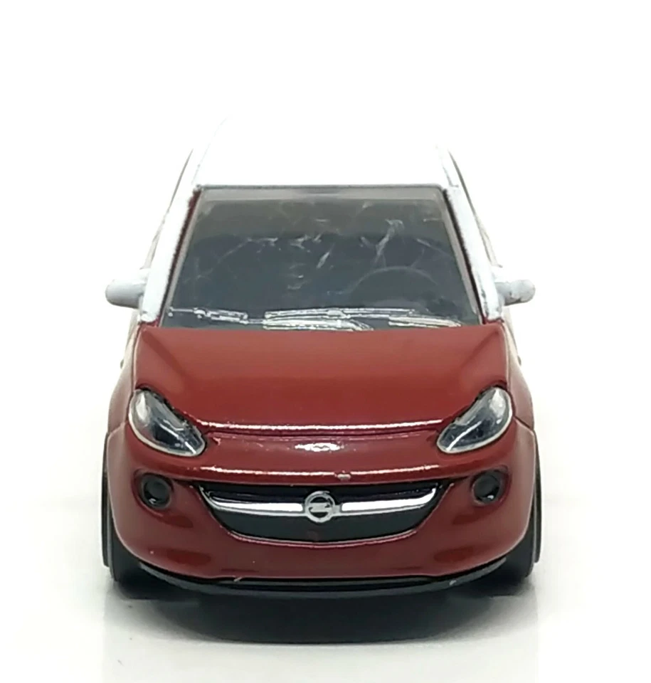 Majorette OPEL Adam Dark Red / White Roof - Wheel 8S White 1:55 (3") no Package - Image 3 of 4