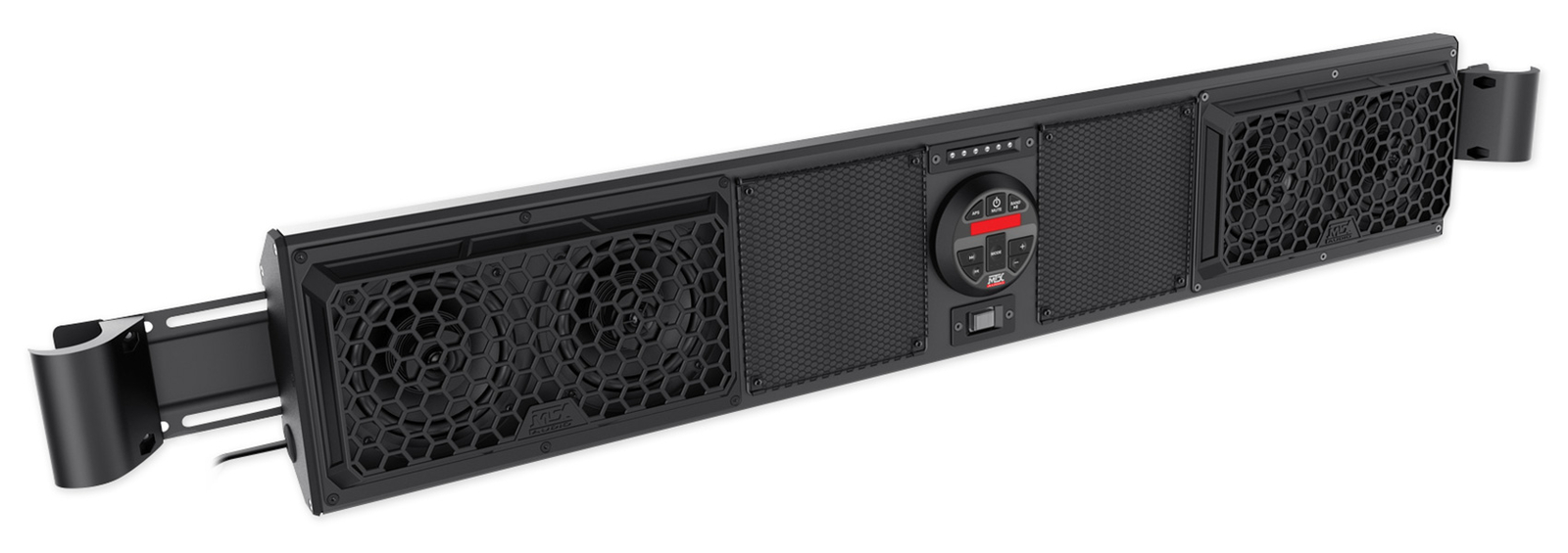 Морская звуковая панель Rollcage с четырьмя динамиками Rollcage Soundbar System Bluetooth для Yamaha Viking