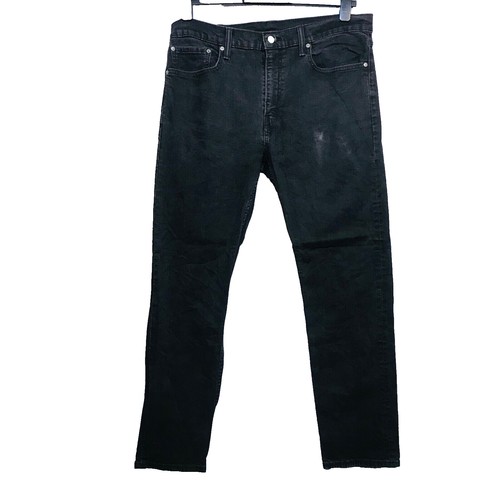 Levis 502 jean homme W36 L32 noir jeans Levi's mens straight leg Levi Strauss