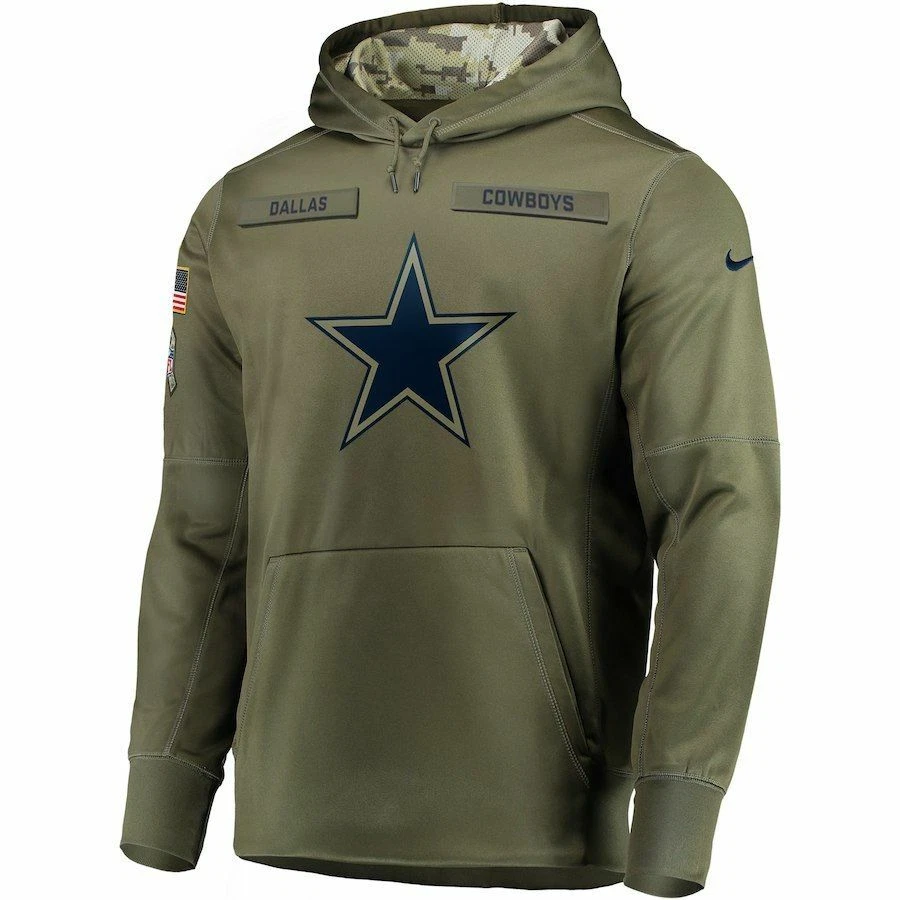 Nike Dallas Cowboys 2018 NFL Salute to Service Hoodie XL