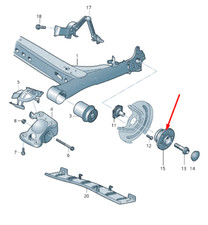 Roulement de roue Volkswagen POLO