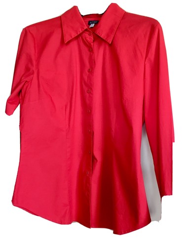 Armani Jeans Camicia donna, rossa Tg 48 | eBay