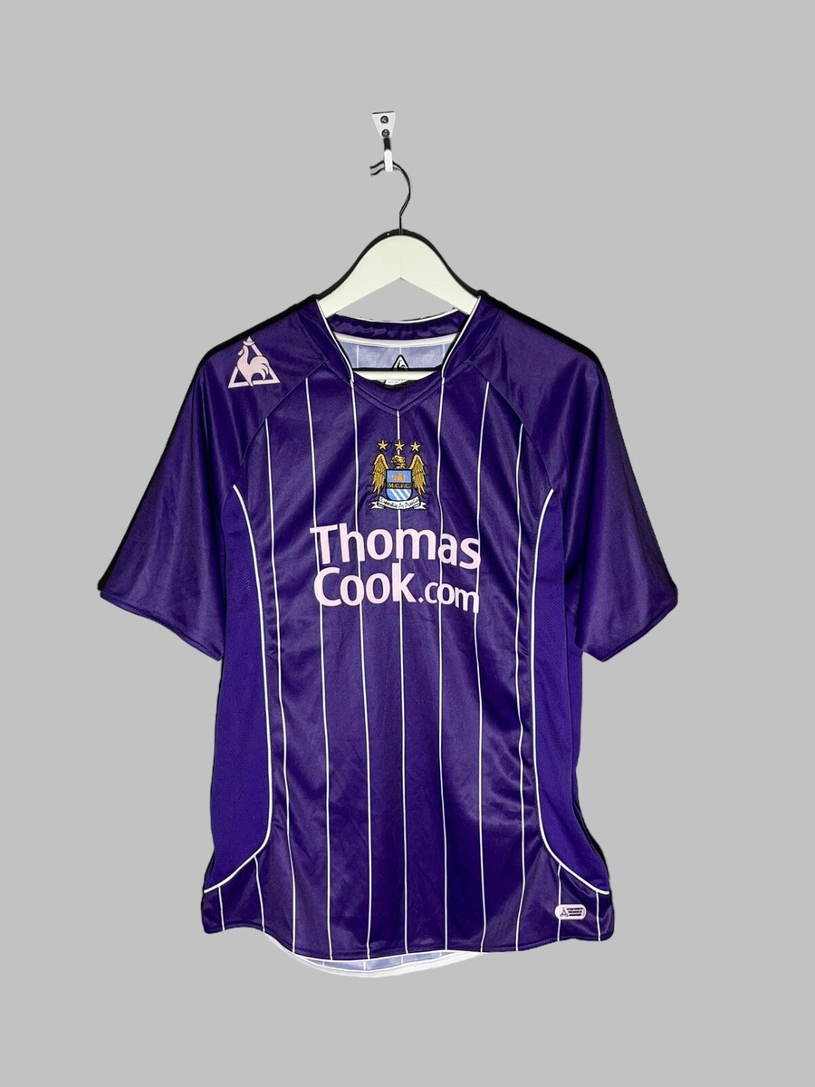 ウェア 07/08 Le Coq ManchesterCity Away Shirt Manchester City Le Coq Sportif 2007/08 Away Vintage Football