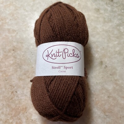 Knit Picks Stroll Sport Yarn Cork Superwash Merino Wool 50g 137 Yds Lot 11181