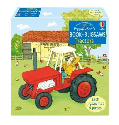 Heather Amery Poppy and Sam's Book and 3 Jigsaws: Tractors (Tascabile)