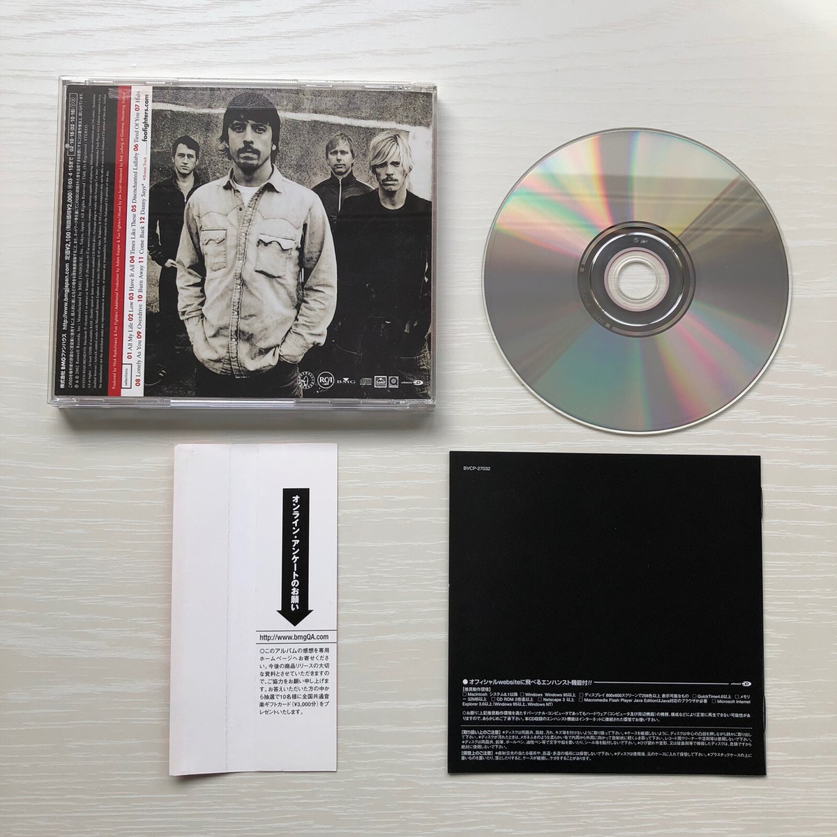 Foo Fighters CDs There is Nothing Left to Lose One by One set of 5 CDs