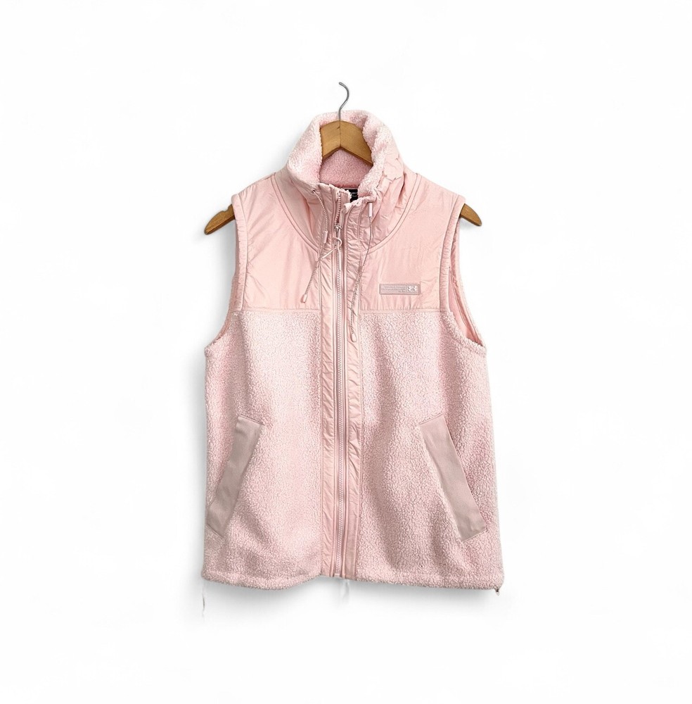Under Armour Mission Boucle Vest Medium Women’s Pink Outdoor Athletic