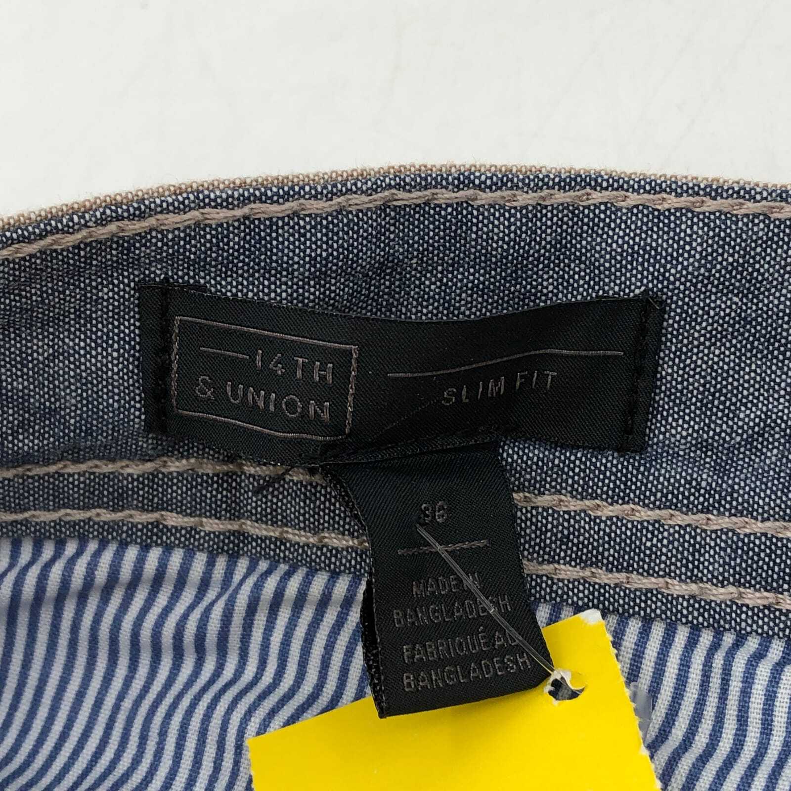 14th & Union Beige Basic Flat Front Shorts | High… - image 5