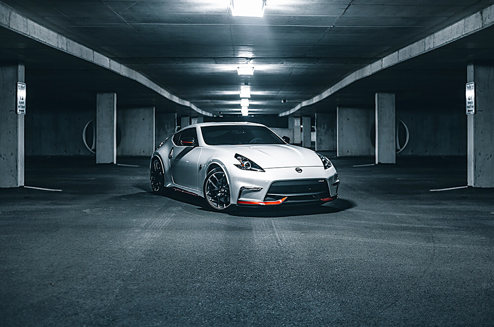 Nissan 370Z White High Res Wall Decor Print Photo and Poster