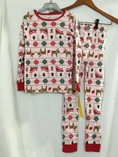New Carter's Fair Isle Pink Girl Cotton 2 pc Pajama Set Christmas 2T,3T,4T,5T