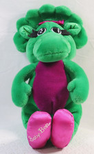 Baby Bop Barney 14 Green Plush Soft Toy Doll Stuffed Animal Lyons Group 1992