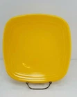 LUNCHEON PLATE "square" daffodil yellow FIESTA WARE 9" new