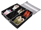 Periea Underbed Shoes Storage Organiser Bag Socks Underwear Bra Foldable Tidy