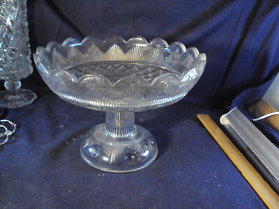 Cape Cod Hamilton Compote flint glass early j