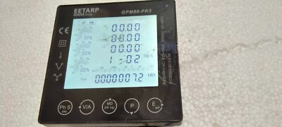 EETARP Graphene Power Meter GPM96-PK3 Power Quality & Energy Meter