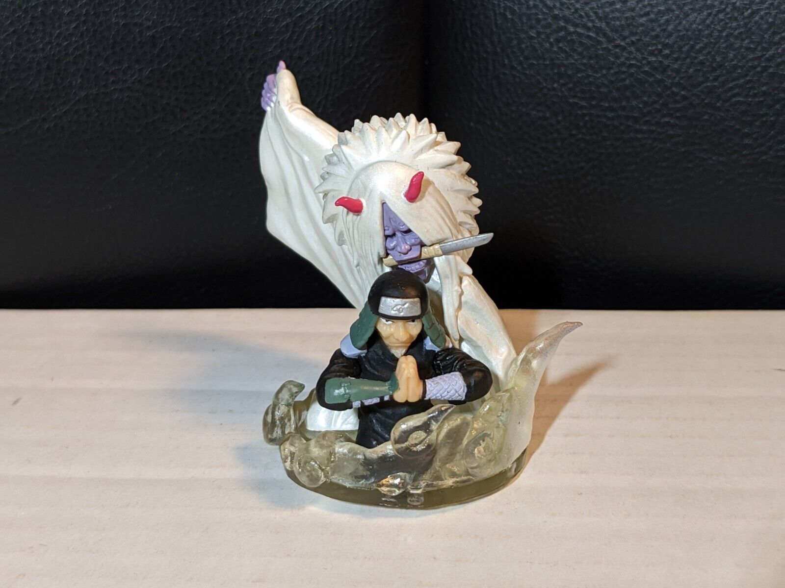 Quadro Naruto Arte Hiruzen Terceiro Hokage Moldura 23x33cm