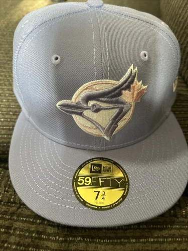 NEW ERA TORONTO BLUE JAYS 1993 WORLD SERIES 59Fifty Fitted Hat Cap 7 3/4 NWT