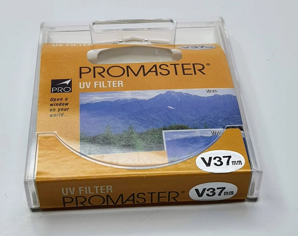 Genuine ProMaster 37mm UV Precise Glass Lens Filter Japan 37 mm Glass Safety 37 - Image 4 of 4