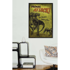 Black Rounded Collage Poster Large Pictures Wall Frame Home Office Decor 27"X40"