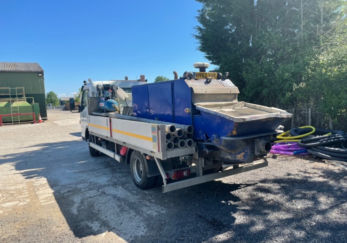 Mitsubishi Fuso concrete pump truck eBay