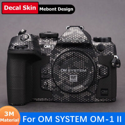 OM-1II Camera Sticker For OM SYSTEM OM-1 Mark II Decal Skin Vinyl Wrap Film Coat