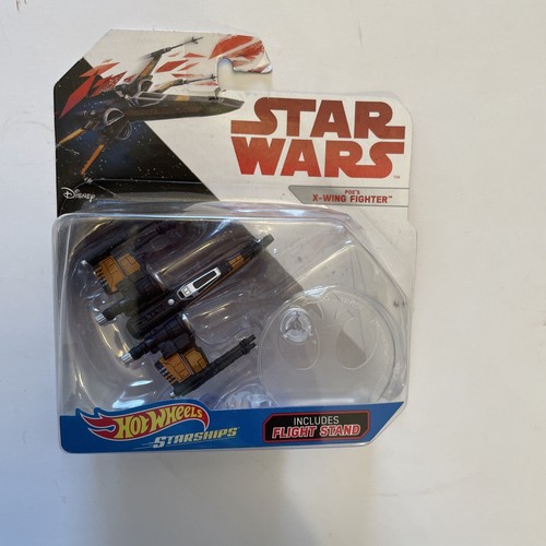 2017 Star Wars Hot Wheels Starships Poe’s X-Wing Fighter includes Flight Stand