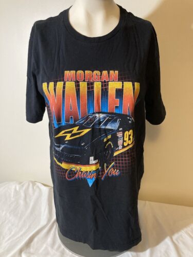 Morgan Wallen Chasin’ You Racing Car Shirt Limited Run! Rare! Size Large - Photo 1/13