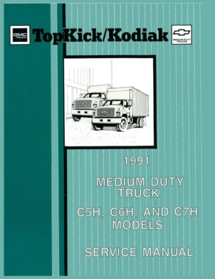 #ad 1991 Chevrolet GMC Medium Duty Truck Shop Service Repair Manual Book Guide OEM $90.13