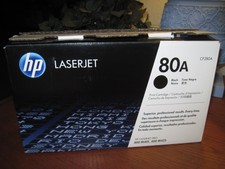 NEW GENUINE HP 80A CF280A Black Toner Cartridge M401 M425 400 FREE SHIP